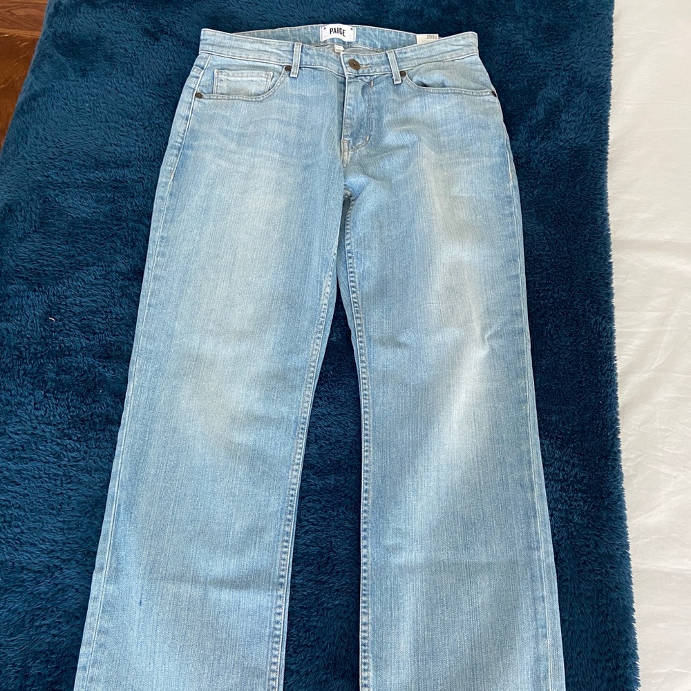 Men’s Paige Normandie jeans.